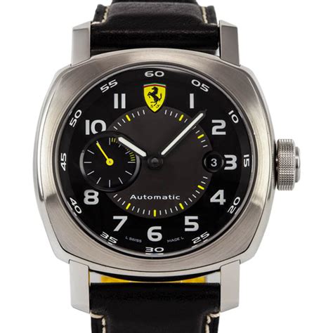 swiss made ferrari panerai automatic watch|are ferrari watches any good.